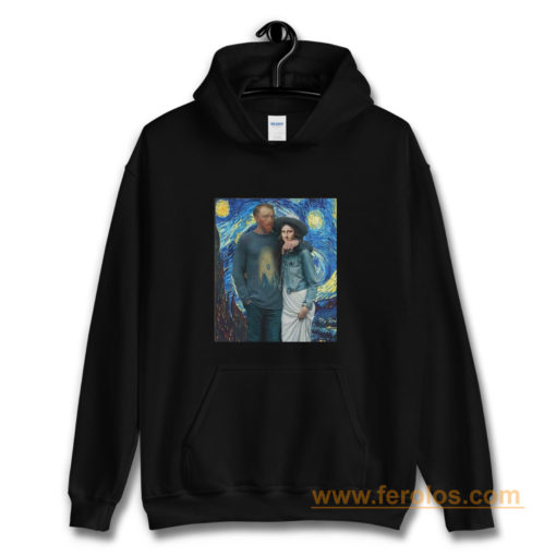 Lisa Van Gogh Starry Night Hoodie