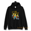 Lisa and Bart Simpsons Go Daddy Go Support For Boxing Hoodie