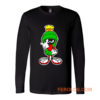 MARVIN THE MARTIAN Showing Midle Finger Long Sleeve