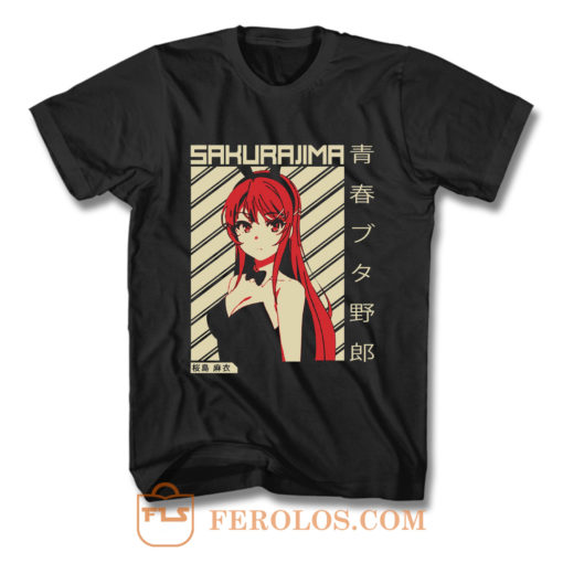 Mai Sakurajima Rascal Does Not Dream Of Bunny Girl Sempai T Shirt