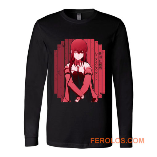 Makise Kurisu Red Steins Gate Long Sleeve