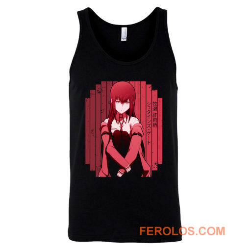 Makise Kurisu Red Steins Gate Tank Top