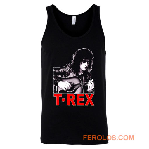 Marc Bolan T Rex Slider English Guitar Tank Top