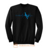 Musical Notes Heartbeat Sweatshirt