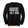 Needlepoint Sweatshirt