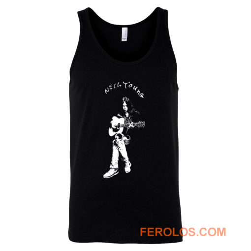 Neil Young Musician Tank Top