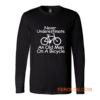 Never Underestimate An Old Man On A Bicycle Long Sleeve