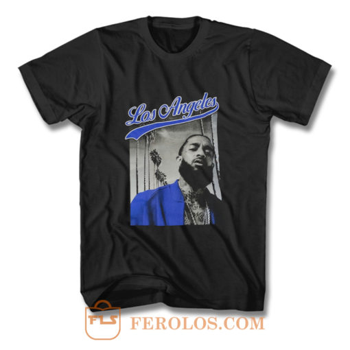 Nipsey Hussle Rapper Los Angeles T Shirt