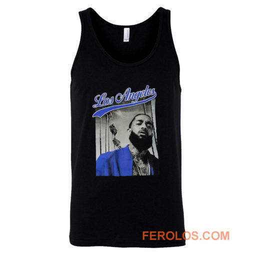 Nipsey Hussle Rapper Los Angeles Tank Top