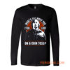 No Country For Old Men Anton Chigurh Coin Toss Western Crime Thriller Film Long Sleeve