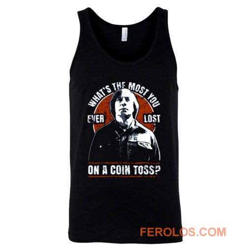 No Country For Old Men Anton Chigurh Coin Toss Western Crime Thriller Film Tank Top