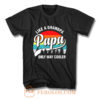 Papa Like A Grandpa Only Way Cooler Funny Fathers Day T Shirt