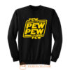 Pew Pew Imessage Star Wars Sweatshirt