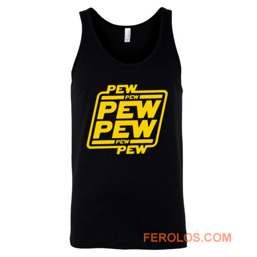 Pew Pew Imessage Star Wars Tank Top