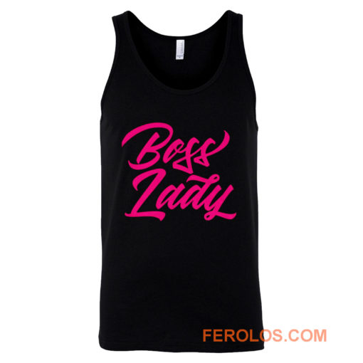 Pinky Boss Lady Tank Top