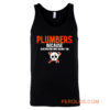 Plumbers Because Electricians Heroes Too Funny Tank Top