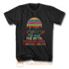 Pop Pop The Man The Myth The Bad Influence Retro Father Day T Shirt