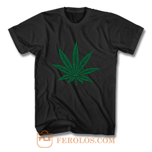 Pot Leaf Marijuana T Shirt