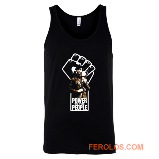 Power to The People Huey P Newton Tank Top