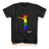 Pride Equality Usa Womens Soccer Lgbtq Rainbow Flag T Shirt