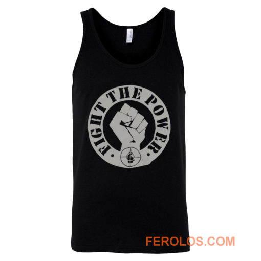 Public Enemy Fight The Power Iconic American Hip Hop Tank Top