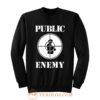 Public Enemy Shot Target Sweatshirt