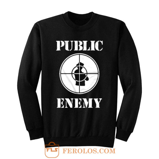 Public Enemy Shot Target Sweatshirt