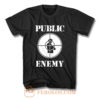 Public Enemy Shot Target T Shirt