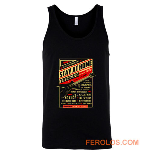 Quarantine Social Distancing Stay Home Festival 2020 Tank Top