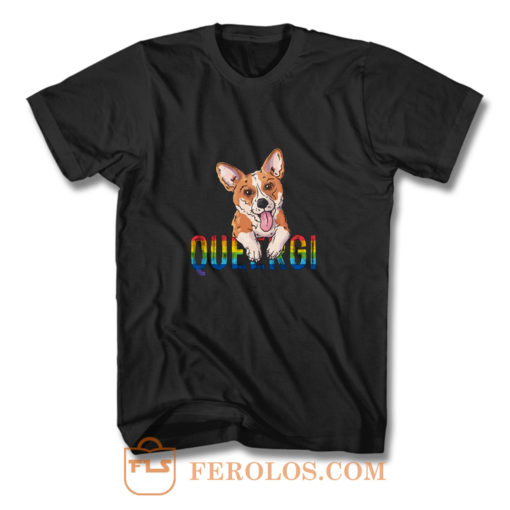 Queergi Lesbian Gay Bisexual Transgender LGBT T Shirt