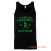 Rabies Awareness Fun Run Michael Scott The Office 5k Funny Humor Tank Top