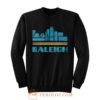 Raleigh City North Carolina Nc Skyline Sweatshirt
