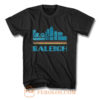 Raleigh City North Carolina Nc Skyline T Shirt