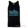 Raleigh City North Carolina Nc Skyline Tank Top