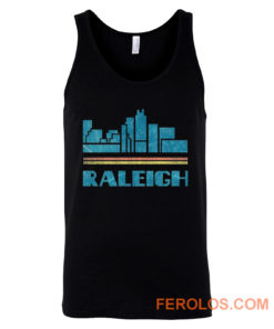 Raleigh City North Carolina Nc Skyline Tank Top