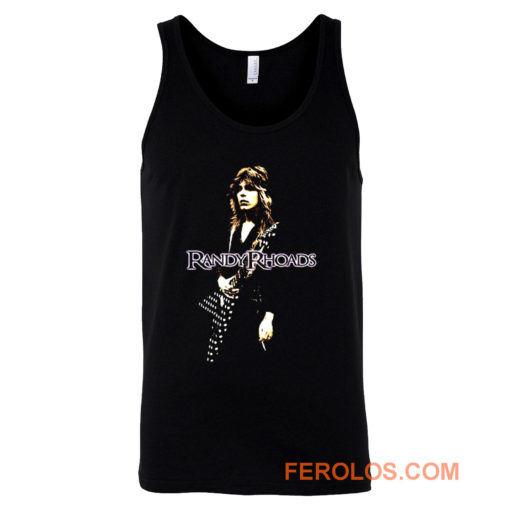 Randy Rhoads Hard Rock Guitarist Tank Top