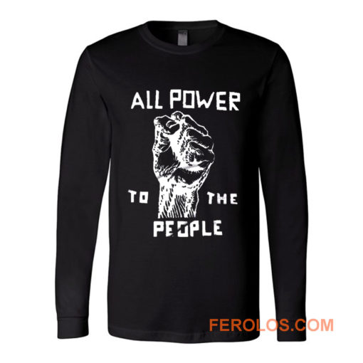 Retro Black Panther Long Sleeve