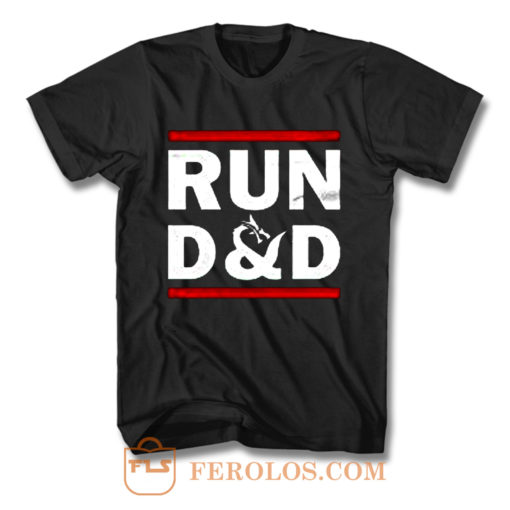Run D And D Funny Board Game T Shirt