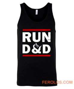 Run D And D Funny Board Game Tank Top