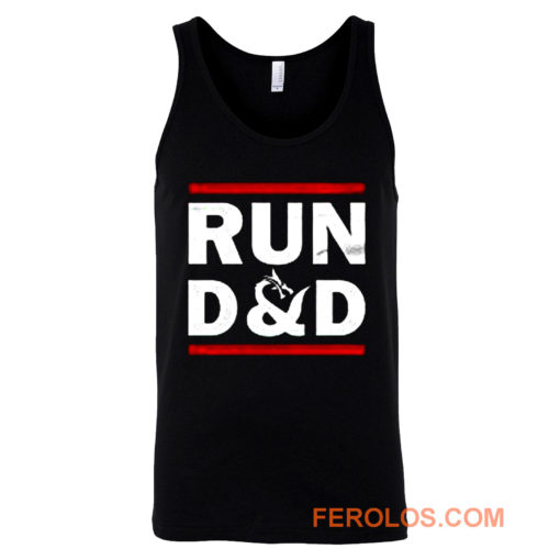 Run D And D Funny Board Game Tank Top