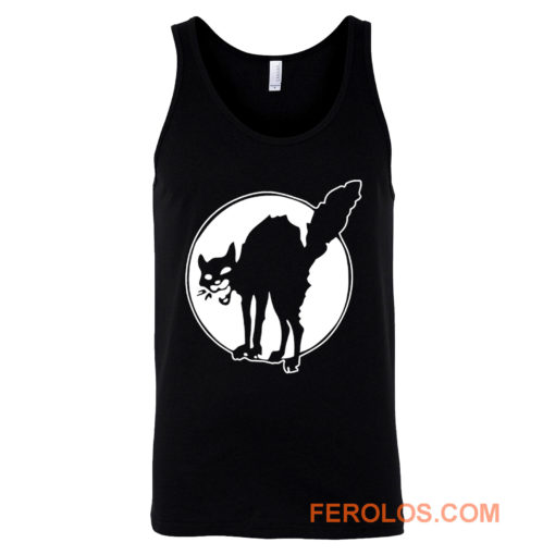 Sabotage Black Cat Angry Tank Top