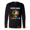 Sorry Girls I Like Bananas Funny LGBT Pride Long Sleeve