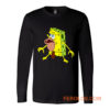 Spongeboob Funny Jurasic Time Long Sleeve