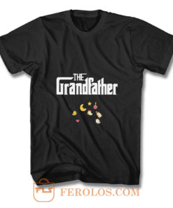 The Grandfather Granddad Baby Pregnancy Announcement First Time Grandpa T Shirt