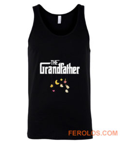 The Grandfather Granddad Baby Pregnancy Announcement First Time Grandpa Tank Top