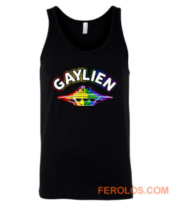 UFO Gay Pride Gaylien Funny Gay Pride Tank Top