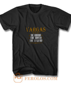 VARGAS The Woman The Myth The Legend Thing Shirts Ladies T Shirt