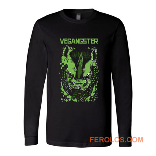 Vegangster Rhino Weed Beware Long Sleeve