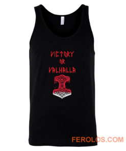 Victory or Valhalla Norse Mythology Tank Top