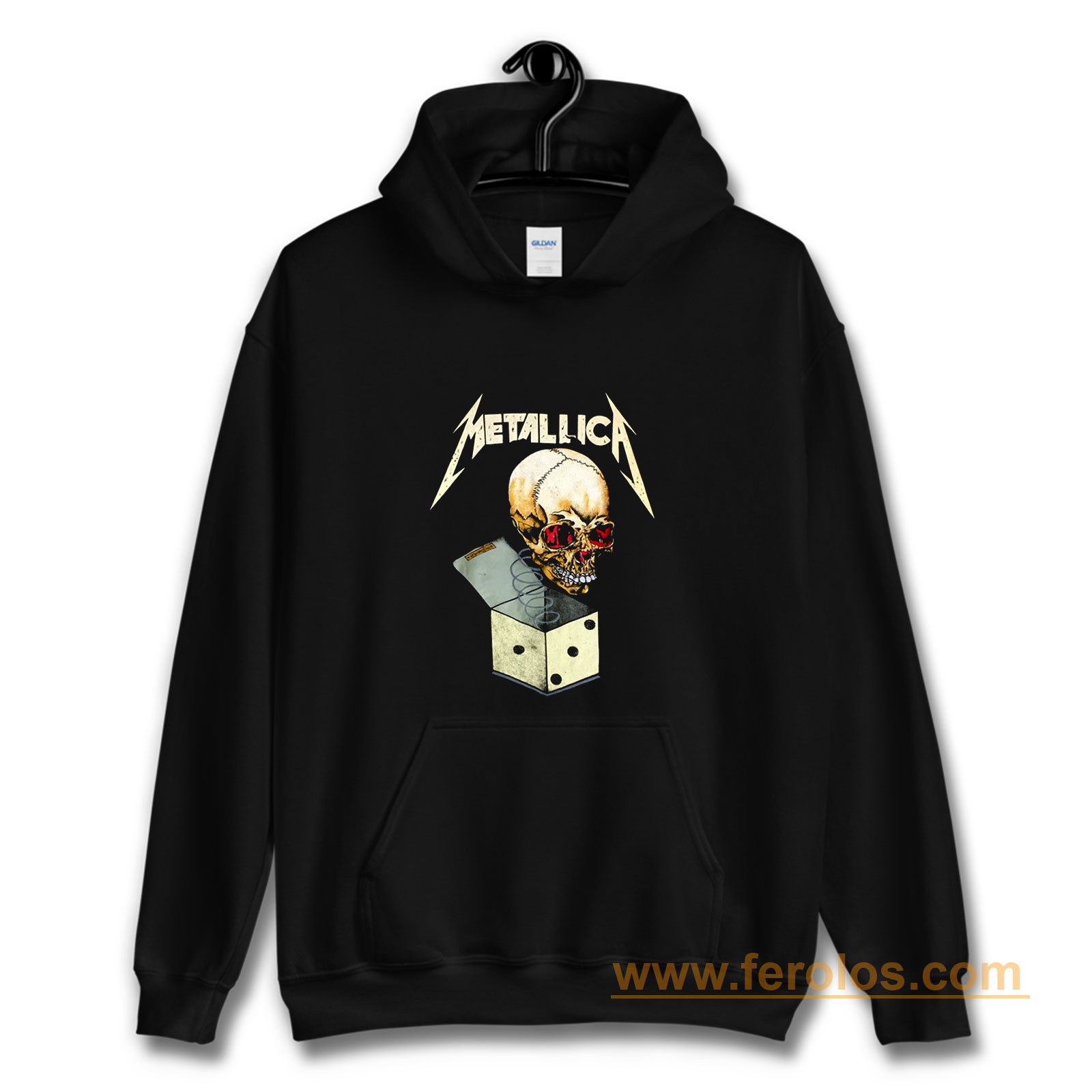Vintage Metallica Pushead Art Hoodie Ferolos